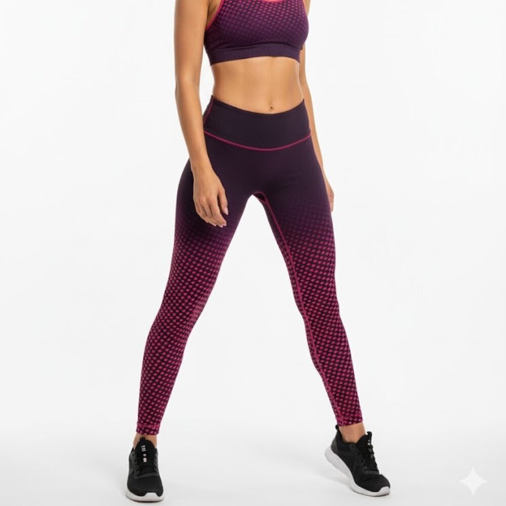 Lululemon High-Rise Ombre Pattern Leggings – Size Unknown (Approx S/M)